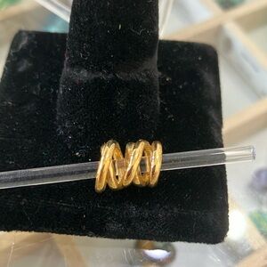 Trollbeads 18k gold 3 siblings bead